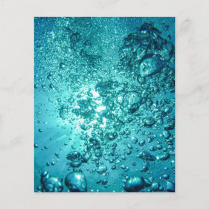 air-bubbles-230014 WATER BUBBLES OCEAN UNDERWATER Flyer