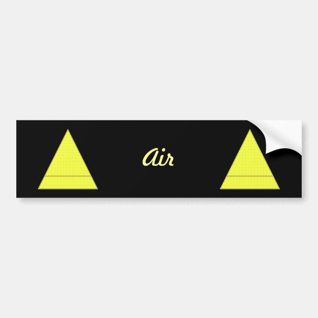 Air Bumper Sticker (Front)