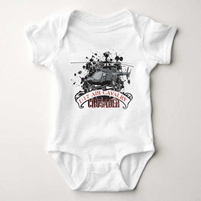 Air Cavalry Baby Bodysuit (Front)