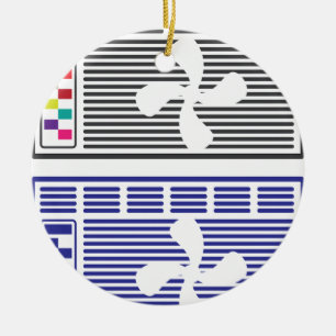 Air Conditioner Vector Ceramic Tree Decoration