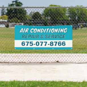 Air Conditioniners Servicing  Custom Banner