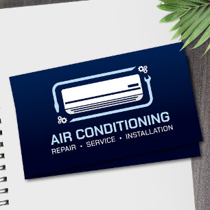 Air Conditioning – Repair • Service • Installation Business Card