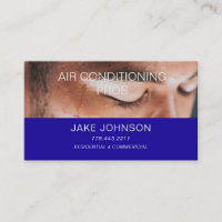 Air Conditioning Services Business Card