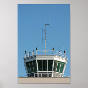 Air Control Tower Antenna Poster