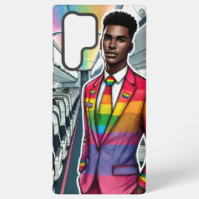 Air crew #2 samsung galaxy s22 ultra case (Back)