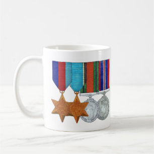 Air Crew Europe Star with Defence Medal Group Mug