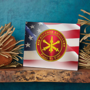 Air Defence Artillery Plaque