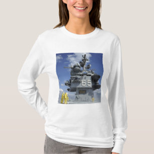 Air department Sailors test the sprinkler syste T-Shirt