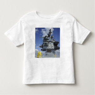 Air department Sailors test the sprinkler syste Toddler T-Shirt