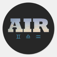 Air Element with Zodiac Signs