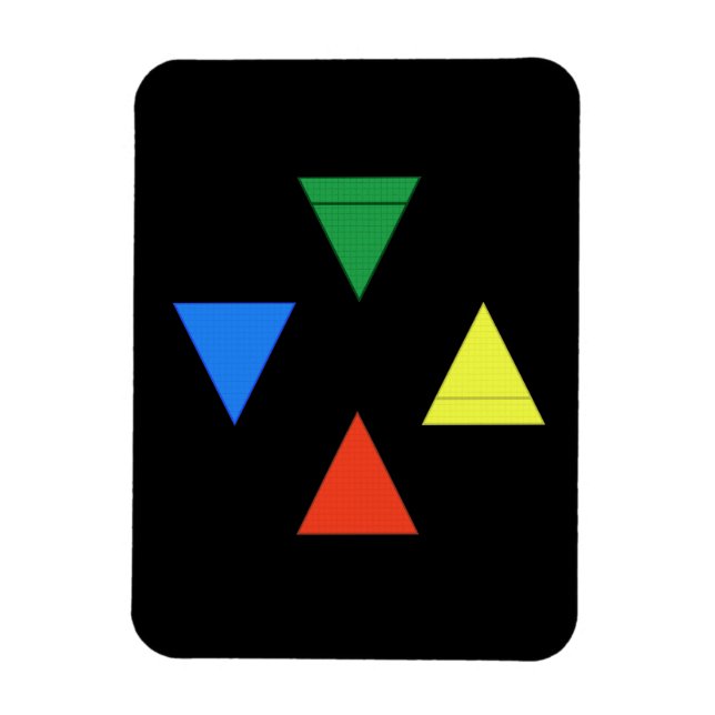 Air Fire Water Earth Magnet (Vertical)