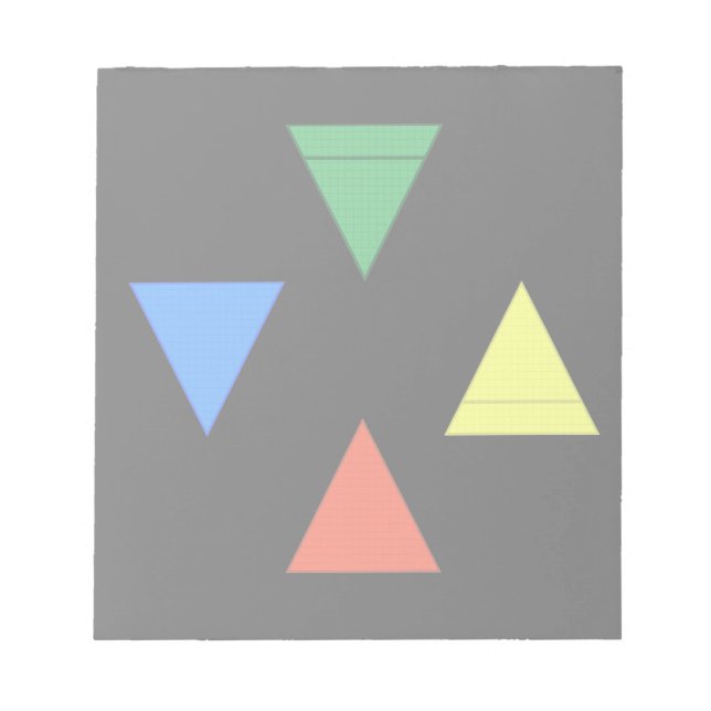 Air Fire Water Earth Notepad (Front)