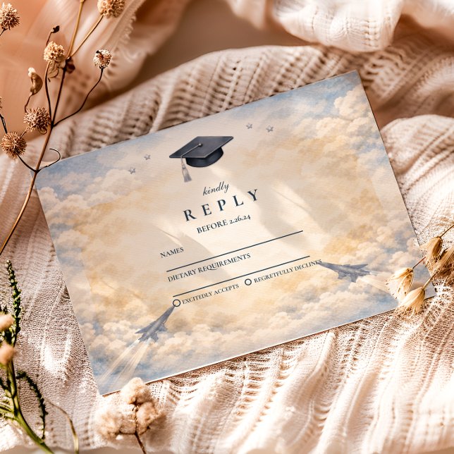 Air Force Academy Graduation RSVP Card (Creator Uploaded)