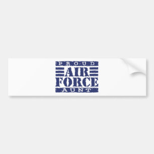 Air Force Aunt Bumper Sticker