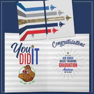 Air Force Basic Training Graduation 321 Warthogs Card