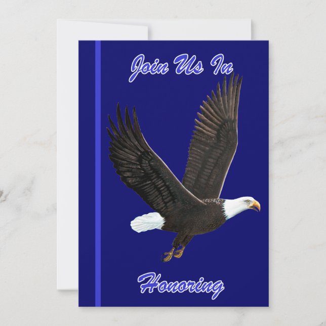 Air Force Brigadier General Retirement Card (Front)