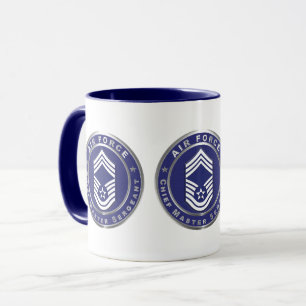 Air Force Chief Master Sergeant CMSgt Mug