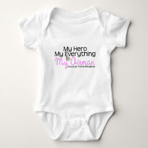 Air Force Daughter Baby Bodysuit