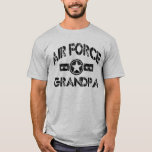 Air force Grandpa T-Shirt<br><div class="desc">vintage army military grandfather veteran air force gift t shirt</div>