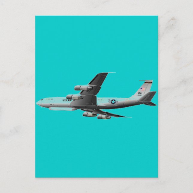 AIR FORCE JET AIRCRAFT POSTCARD (Front)