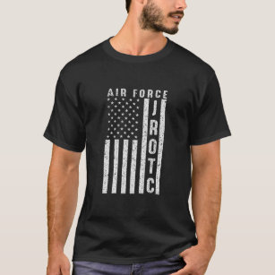 Air Force Junior ROTC USAF JROTC USA Flag Cool Gif T-Shirt
