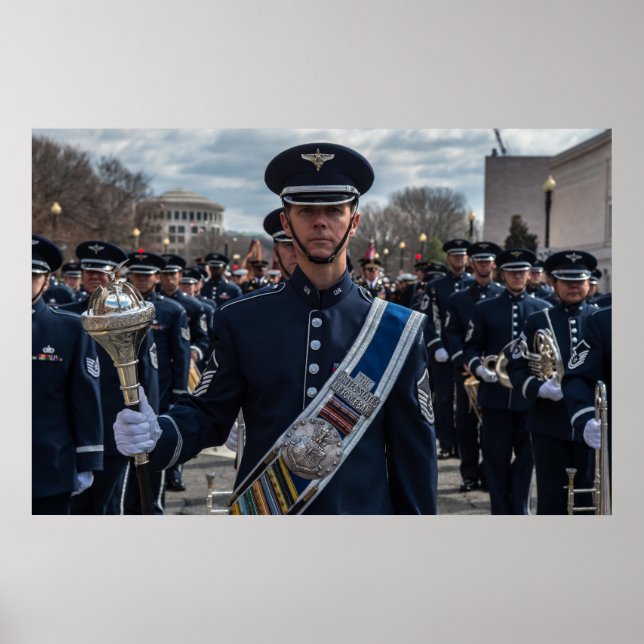 Air Force Marching Band Poster (Front)