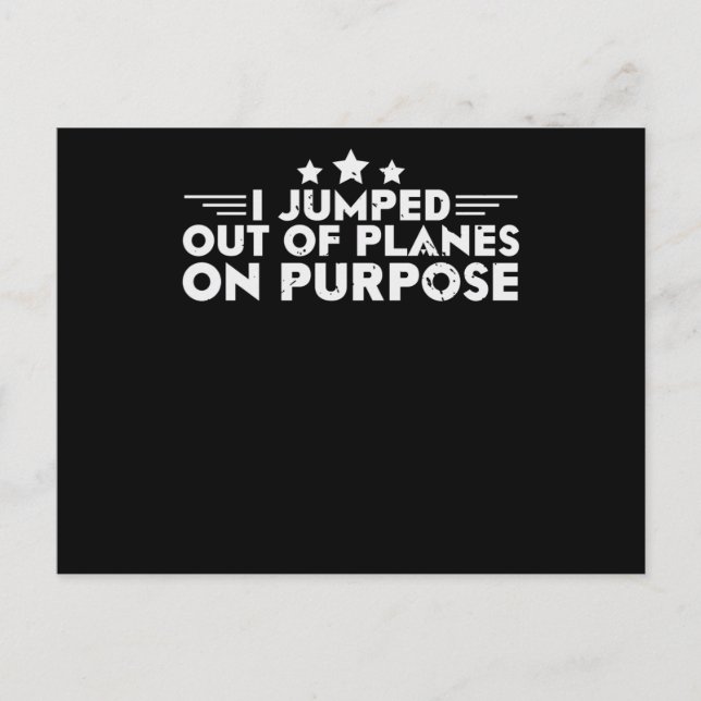 Air Force - Military Design Postcard (Front)