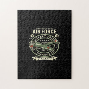 air force military pride aircraft jigsaw puzzle