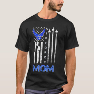 Air Force Mum Shirt, USAF Mum Tee, Women's Day Gif T-Shirt