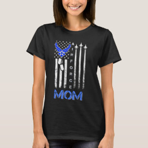 Air Force Mum Shirt, USAF Mum Tee, Women's Day Gif T-Shirt