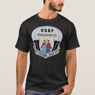 Air Force Pararescue PJ Military Veteran Morale T-Shirt