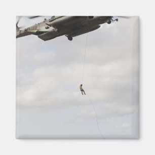 Air Force pararescuemen conduct a combat insert 2 Magnet