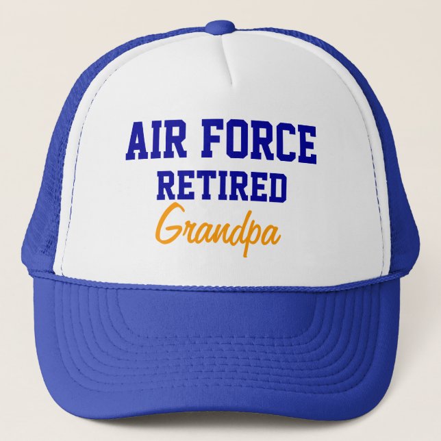 Air Force Retired grandpa cap (Front)