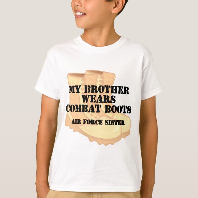 Air Force Sister Brother DCB T-Shirt (Front)