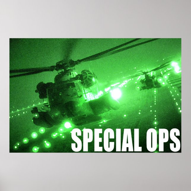 Air Force Special Ops Poster (Front)