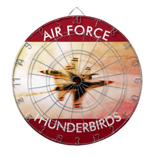 Air Force Thunderbirds Close Pass Dartboard