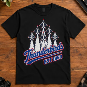 Air Force Thunderbirds Est 1953 Jet Formation T-Shirt