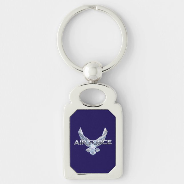 Air Force - USAF Metal Keychain (Front)