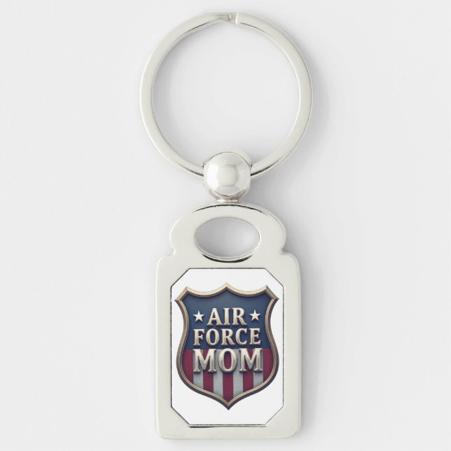 Air Force (USAF) Mom Key Ring (Front)