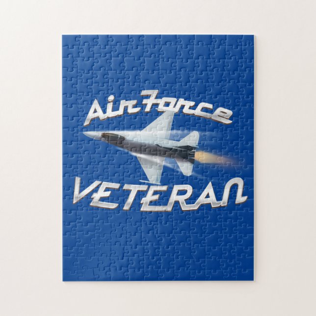 Air Force Veteran Jigsaw Puzzle (Vertical)