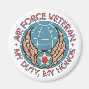 Air Force Veteran Magnet