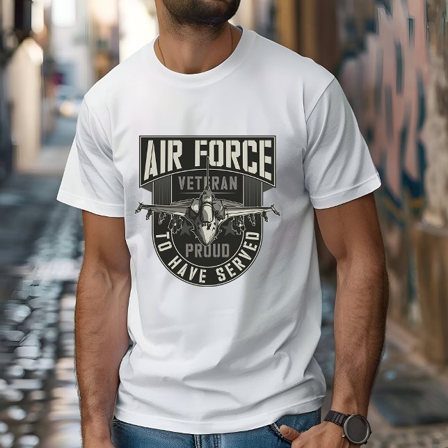 "Air Force Veteran" Pround To Have Served T-Shirt (Creator Uploaded)