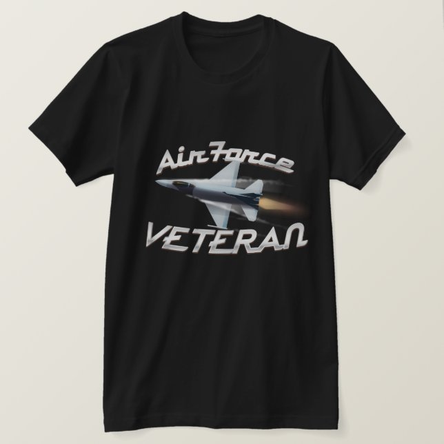 Air Force Veteran T-Shirt (Design Front)