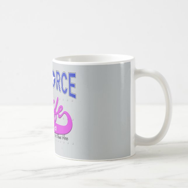 Air Force Wife, Retired, Mug (Right)