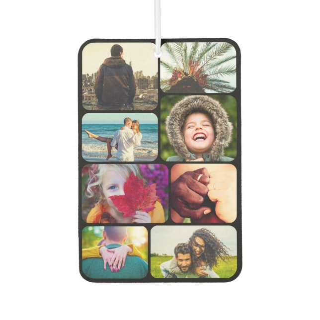 Air Freshener Double Sided 16 Photo Template (Front)