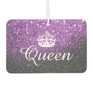Air Freshener - Queen Crown Glitter Purple