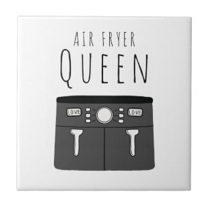 Air Fryer Queen Beverage Ceramic Tile