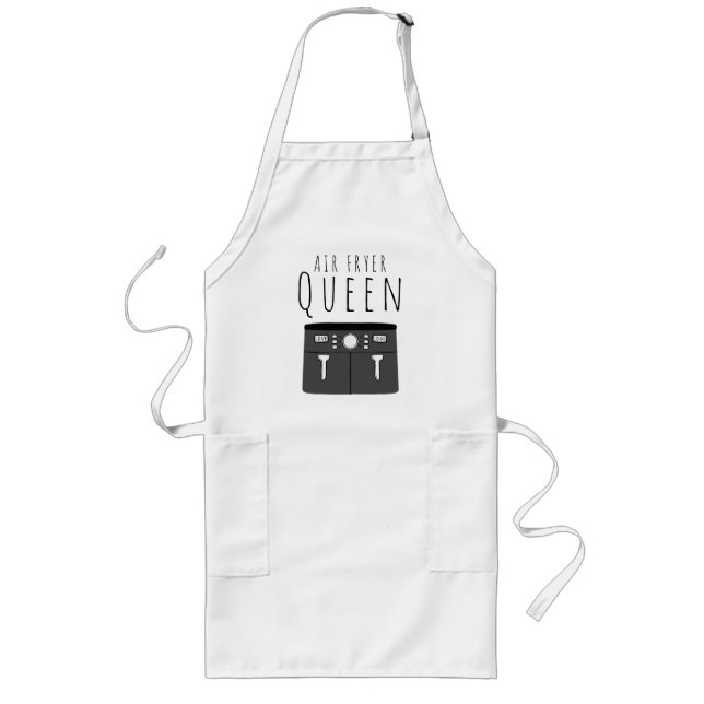 Air Fryer Queen Long Apron (Front)