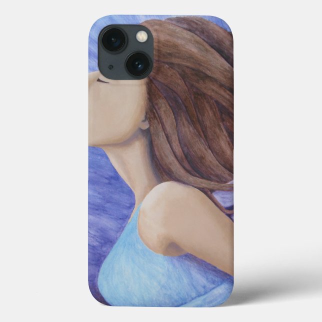 Air Goddess Flying iPad Case (Back)