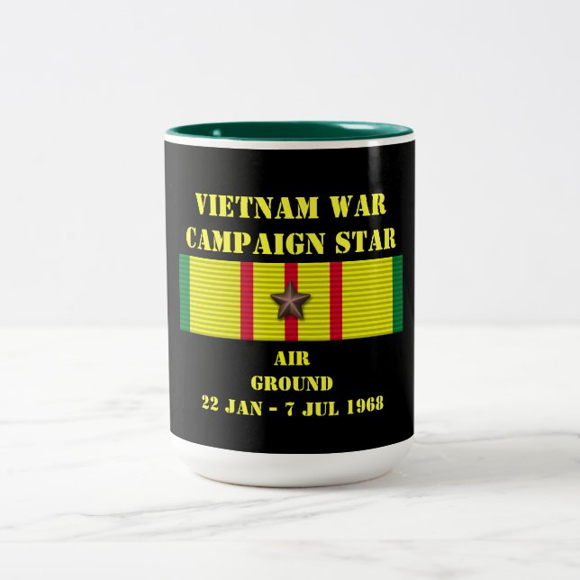 Air / Ground Campaign Two-Tone Coffee Mug (Center)